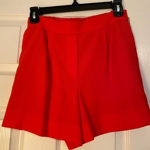 Aritzia Babaton Shorts - Red - Size 2